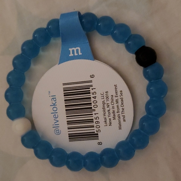 Genuine Lokai Ocean Blue Bracelet - Picture 2 of 3